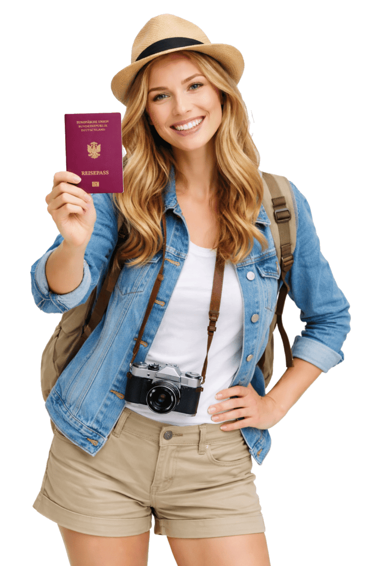 Eta24 Frau Reisepass Evisitor Eta Visa