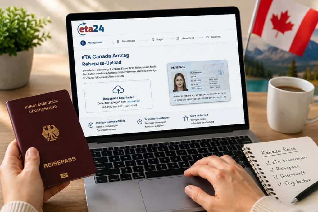 Eta Canada Antrag Reisepass Upload